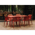 Обідній стіл BRENE Retro Red (FBRS888-3517U)2